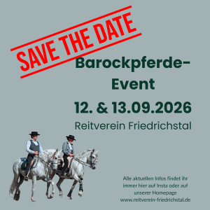 Pflegeleichte Barockpferde für Veranstaltungen, Reitverein Friedrichstal, attraktives Event in Deutschland.