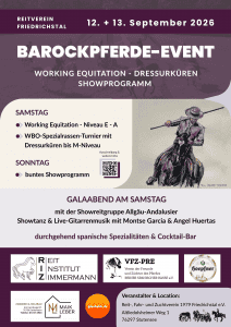 Poster Barockpferde-Event 2026