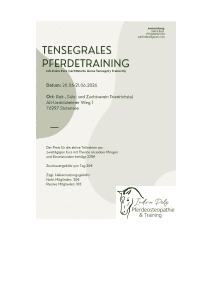 Poster Lehrgangswochenende