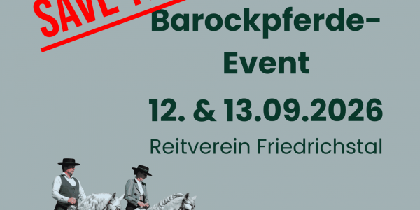 Pflegeleichte Barockpferde für Veranstaltungen, Reitverein Friedrichstal, attraktives Event in Deutschland.