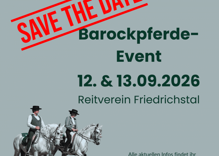 Pflegeleichte Barockpferde für Veranstaltungen, Reitverein Friedrichstal, attraktives Event in Deutschland.